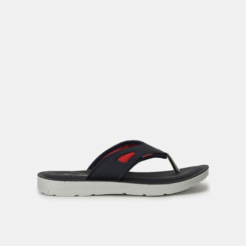 Bata blue casual thong slippers for kids